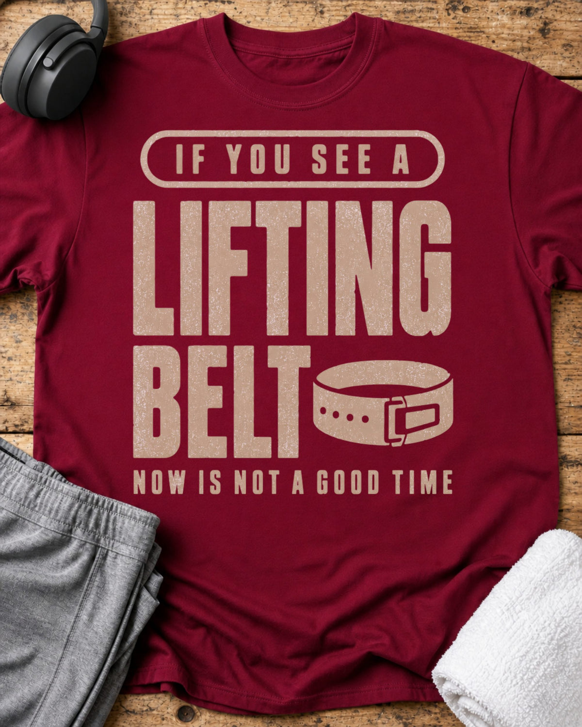 If You See T-Shirt — Cardinal Red