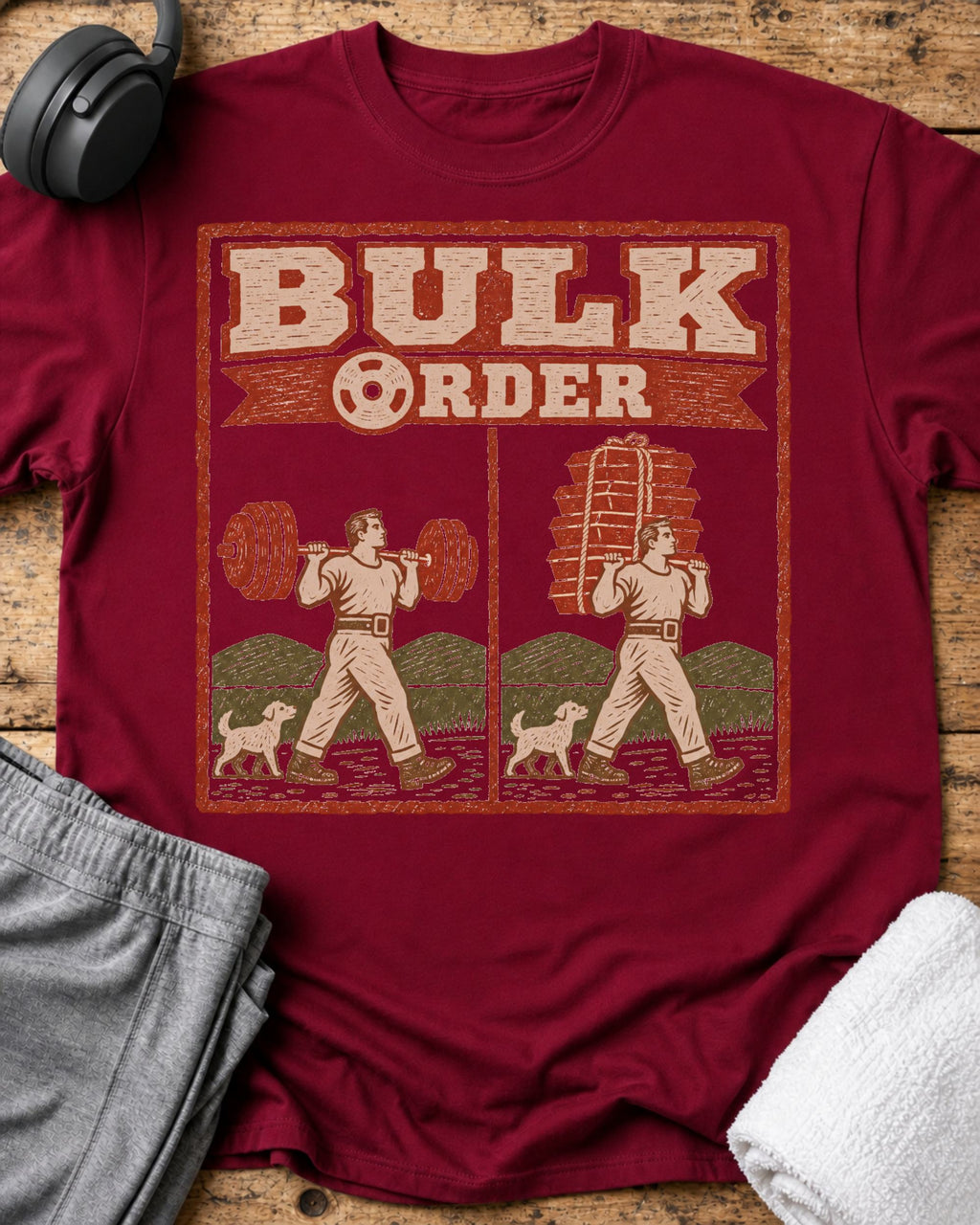 Bulk Order T-Shirt — Cardinal Red