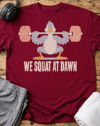 We Squat T-Shirt — Cardinal Red