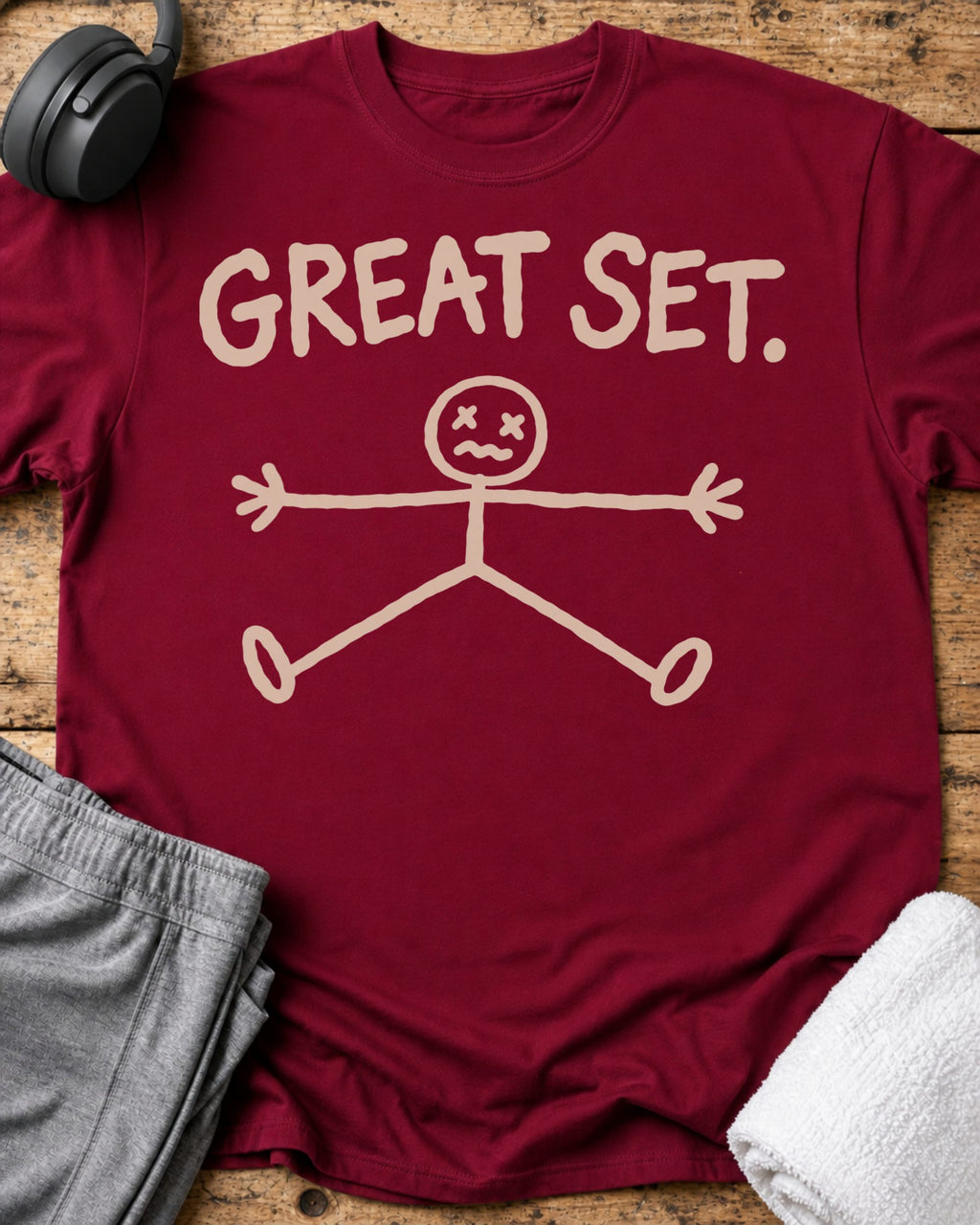 Great Set T-Shirt — Cardinal Red
