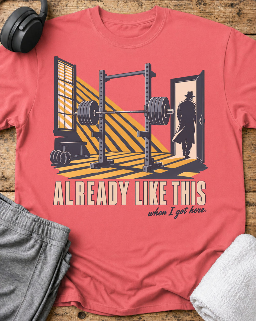 Already Like This T-Shirt — Coral Silk