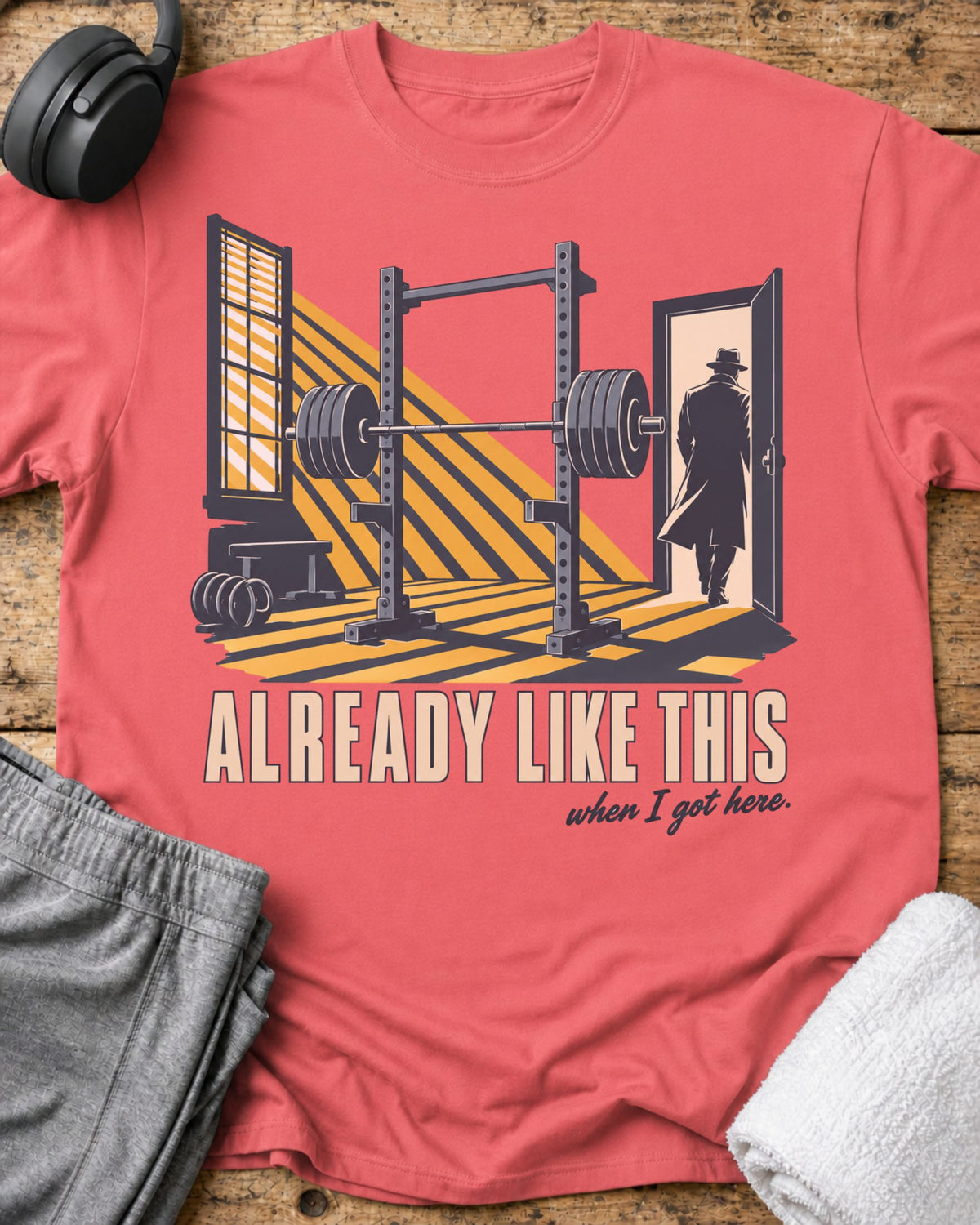 Already Like This T-Shirt — Coral Silk
