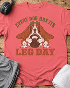 Every Dog T-Shirt — Coral Silk