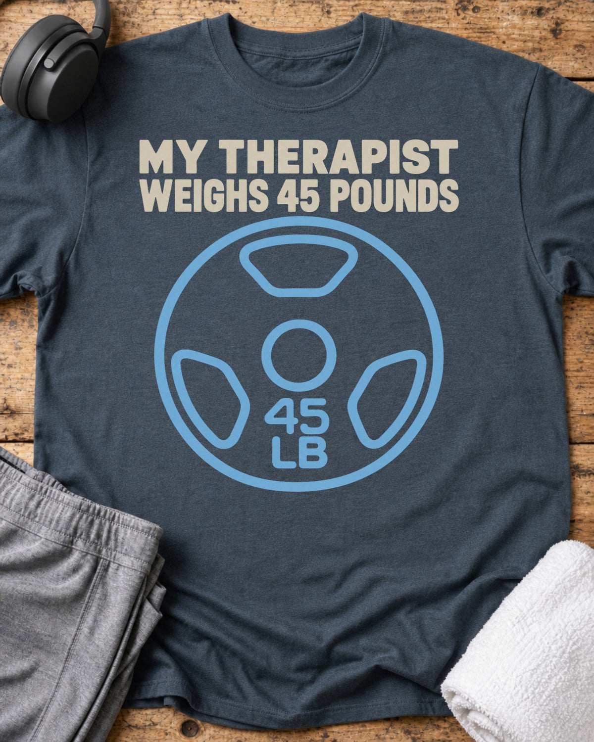 My Therapist T-Shirt — Dark Heather