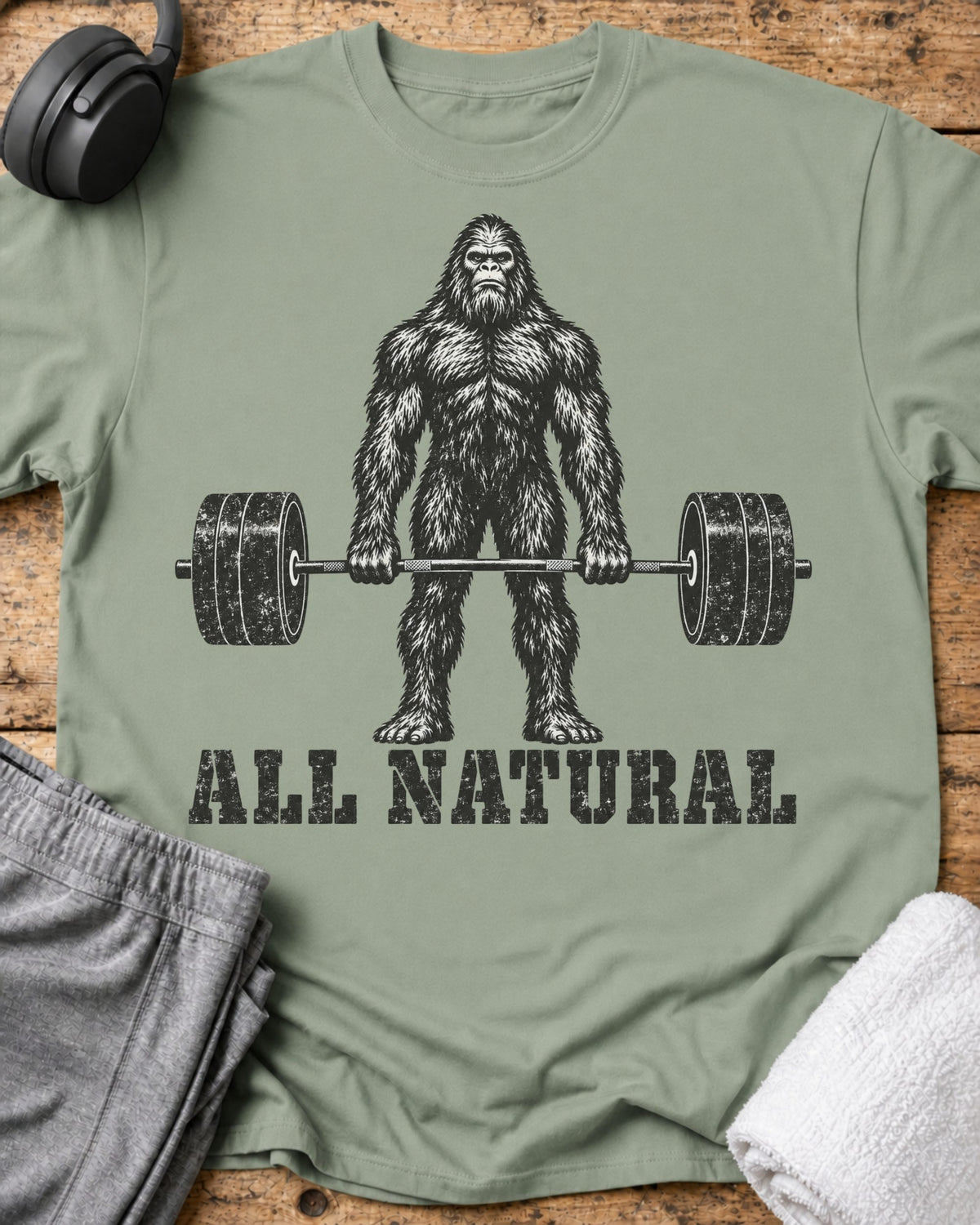 All Natural T-Shirt — Sage