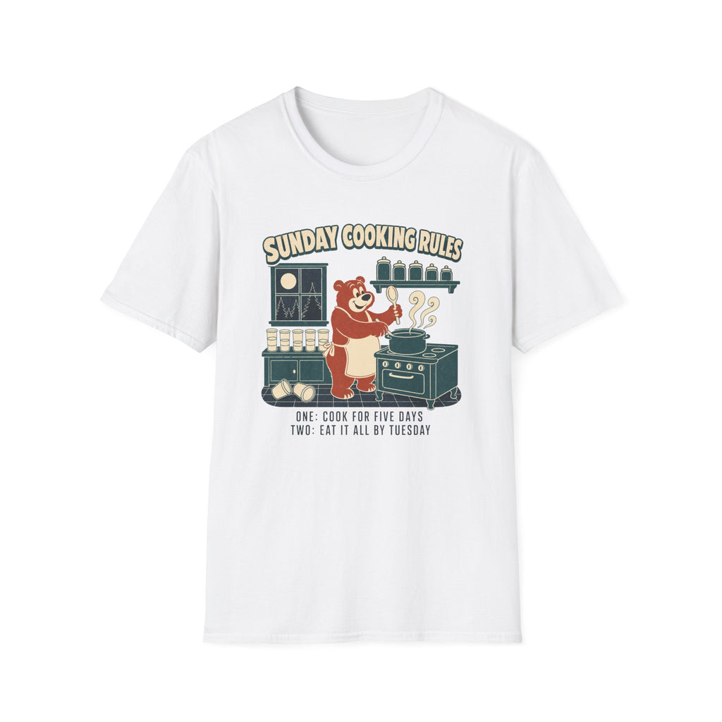 Sunday Cooking Rules T-Shirt