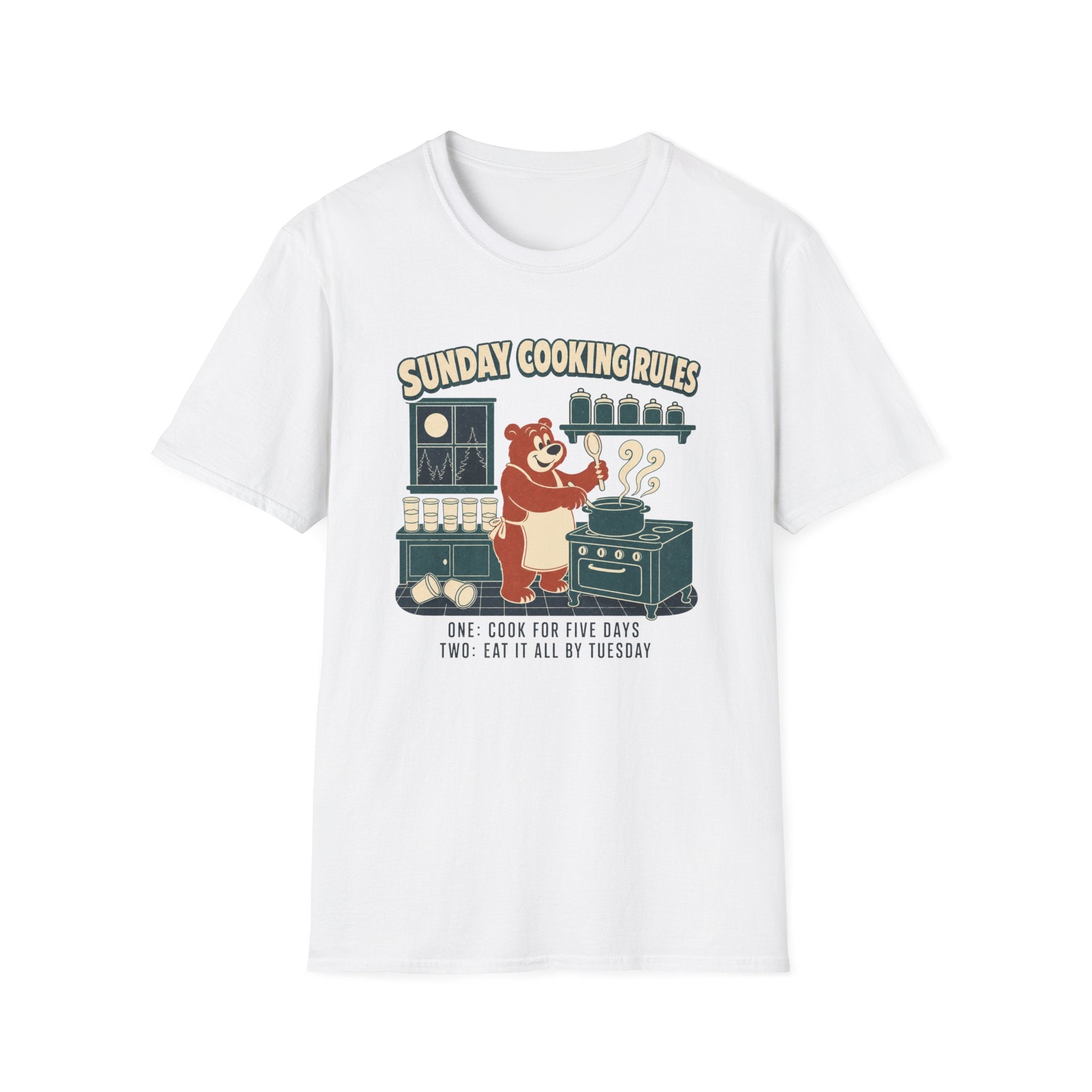 Sunday Cooking Rules T-Shirt