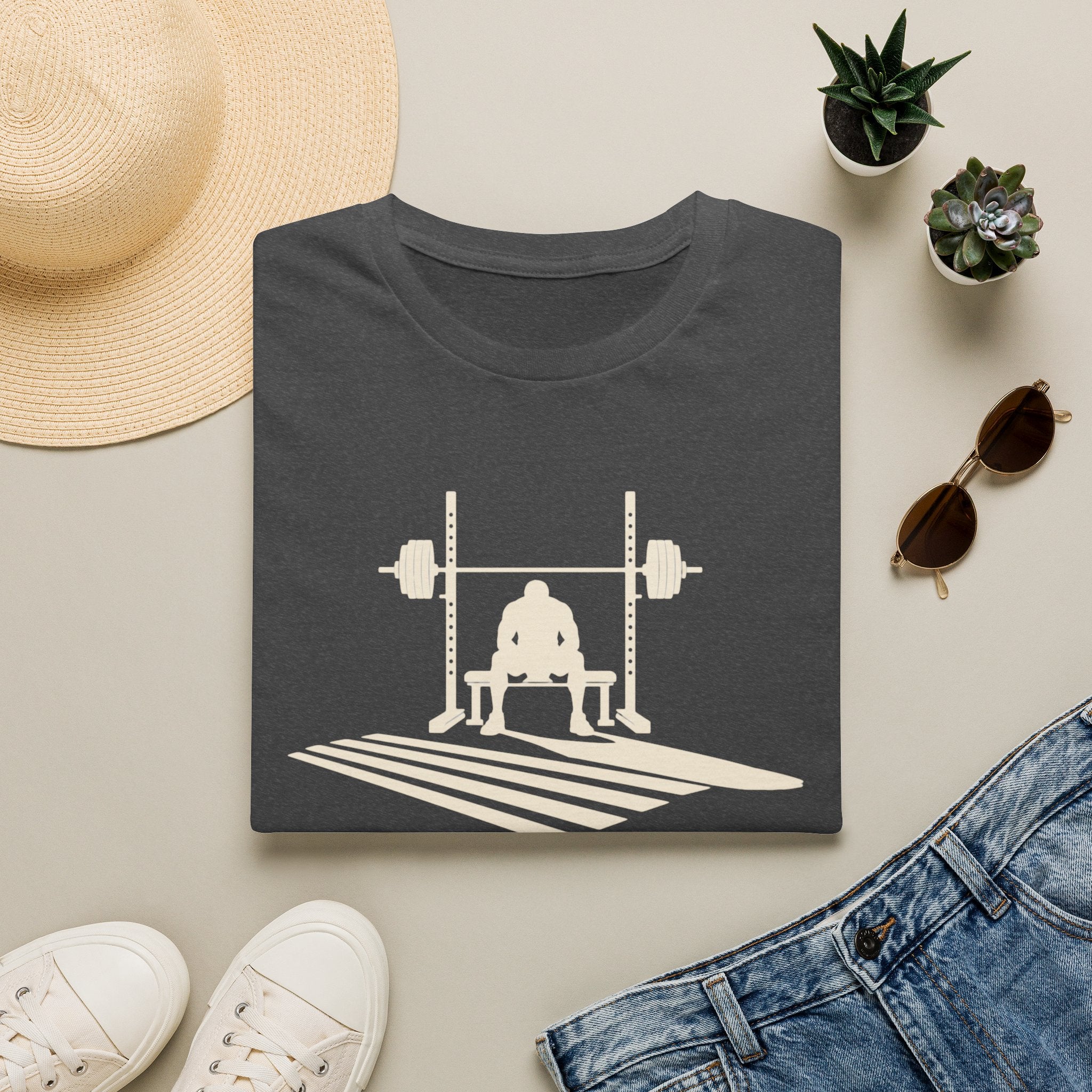 Seated Under Barbell T-Shirt