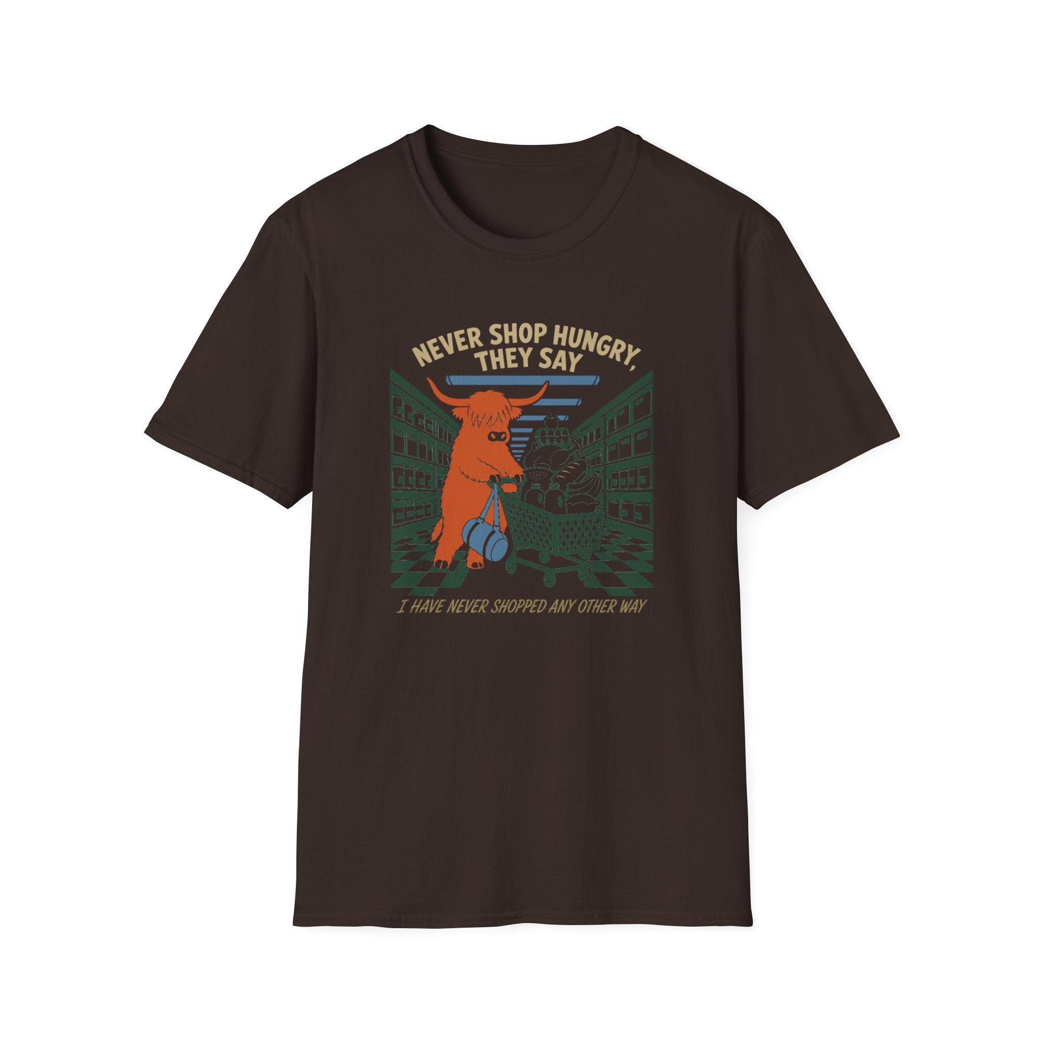 Never Shop Hungry T-Shirt