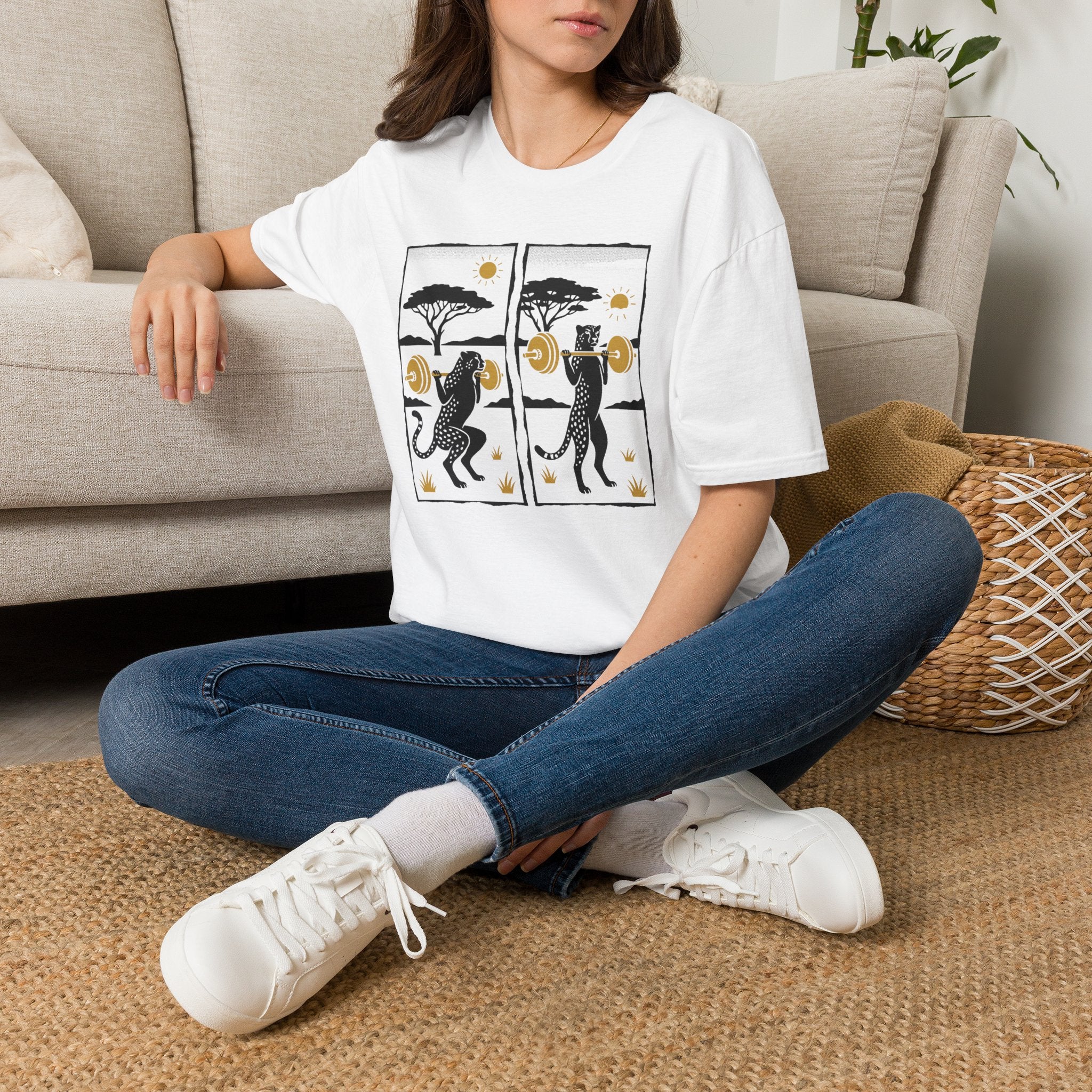 Cheetah Squats T-Shirt