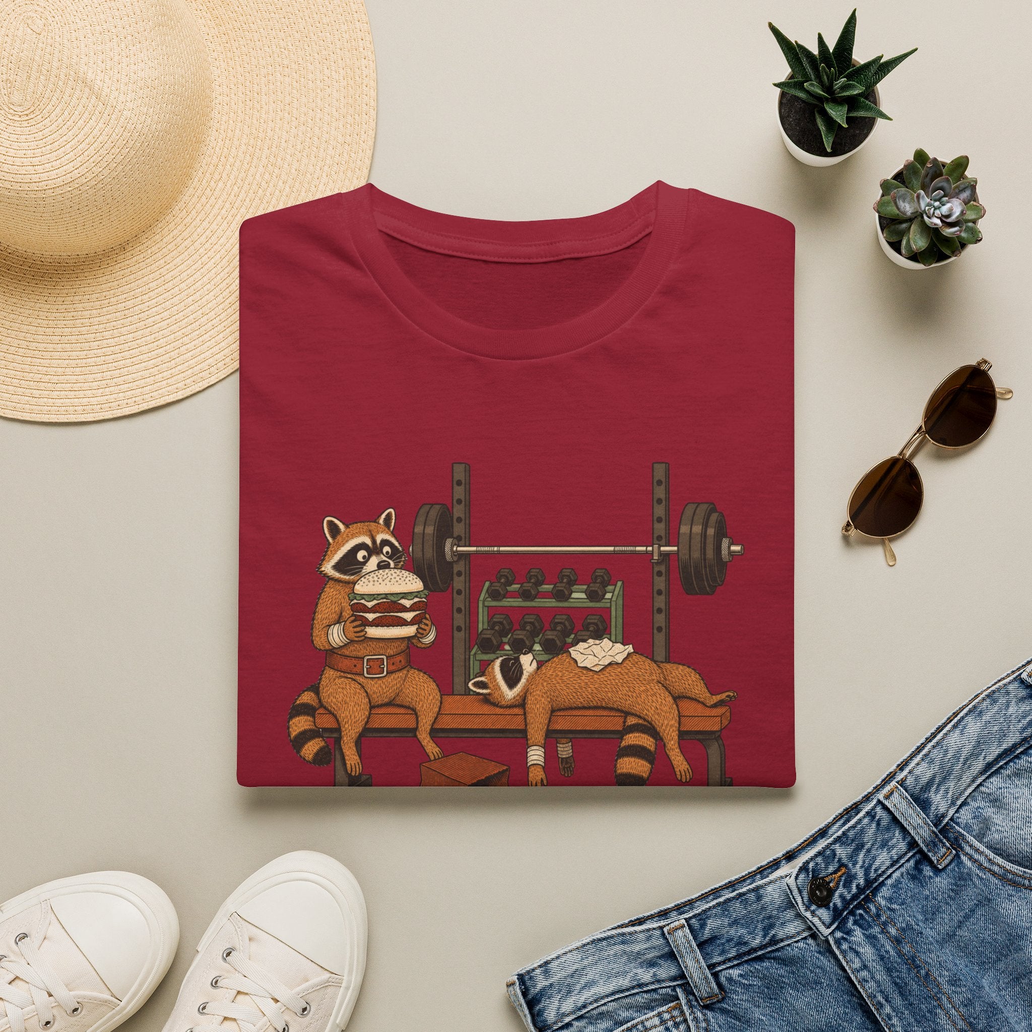 Raccoon Burger T-Shirt