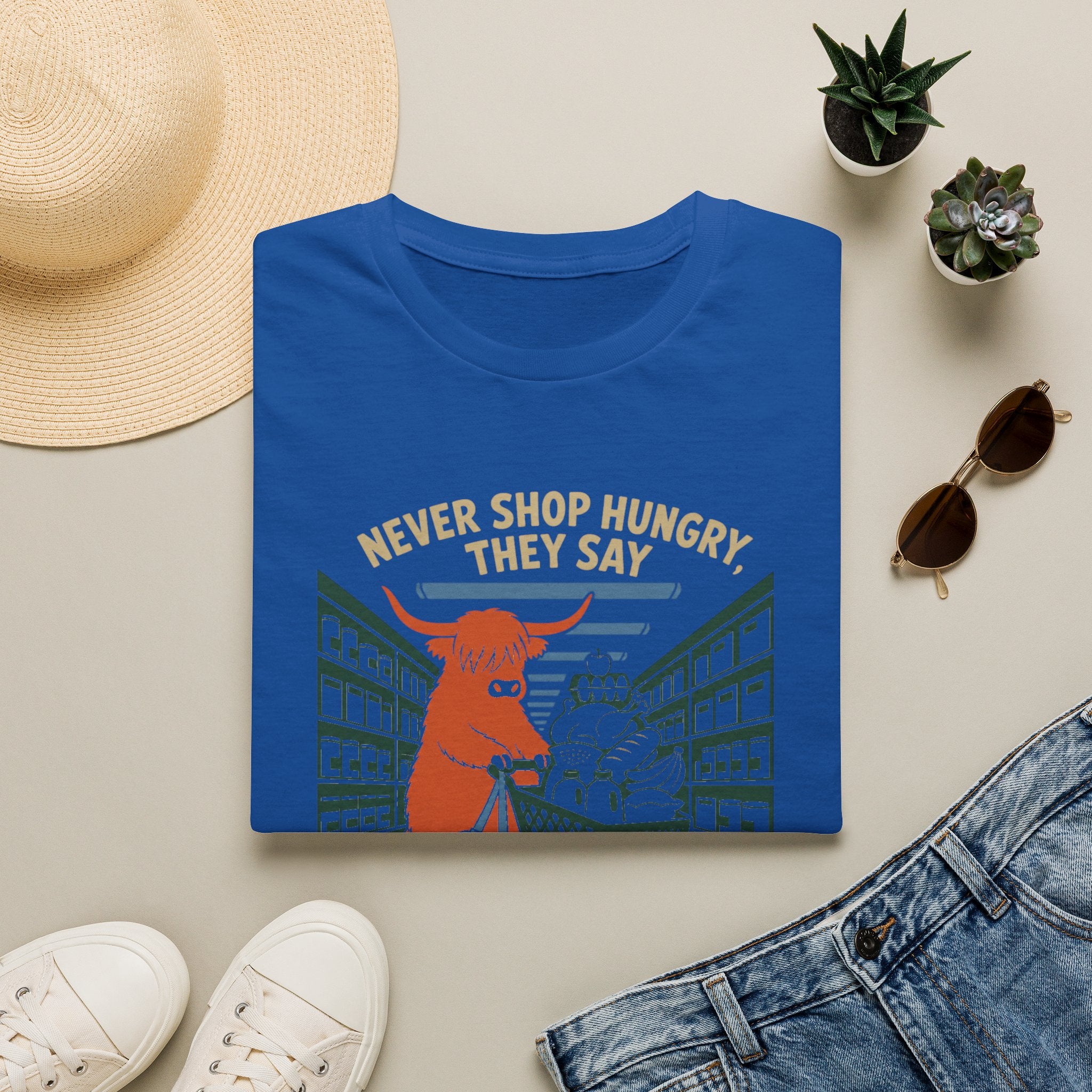 Never Shop Hungry T-Shirt