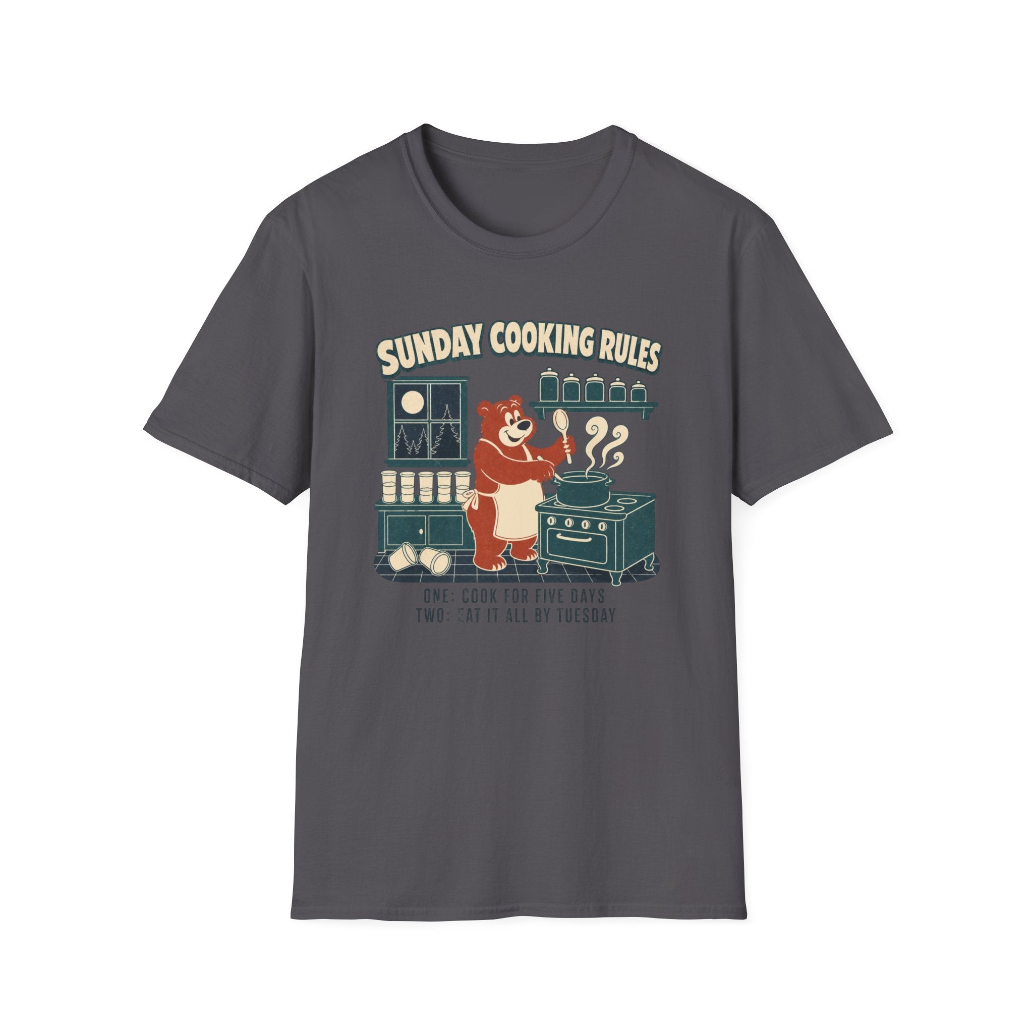Sunday Cooking Rules T-Shirt