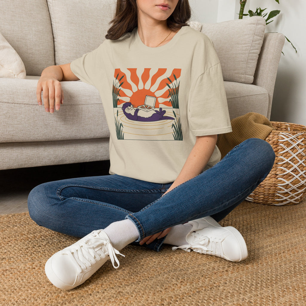 Otter Floating Feast T-Shirt