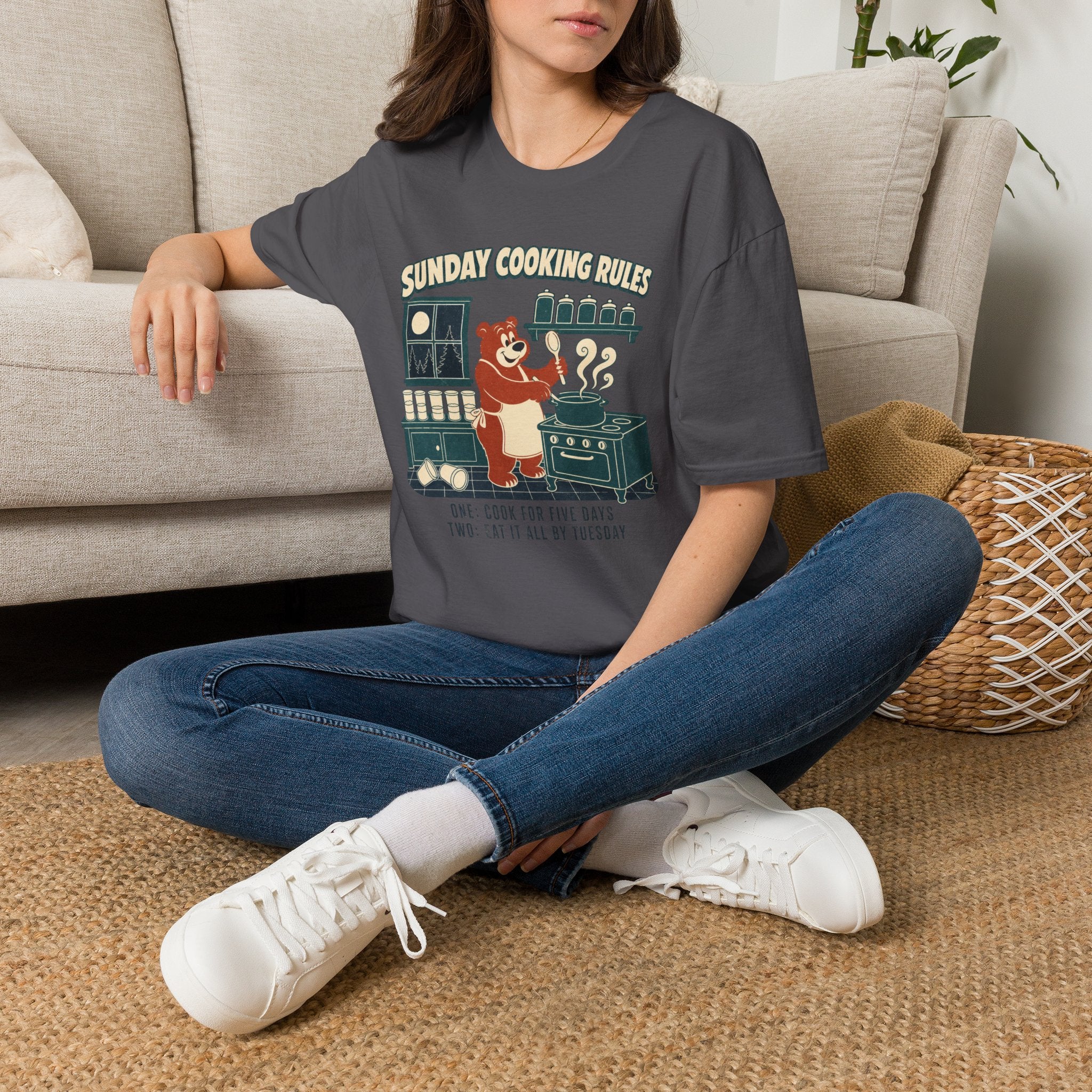 Sunday Cooking Rules T-Shirt