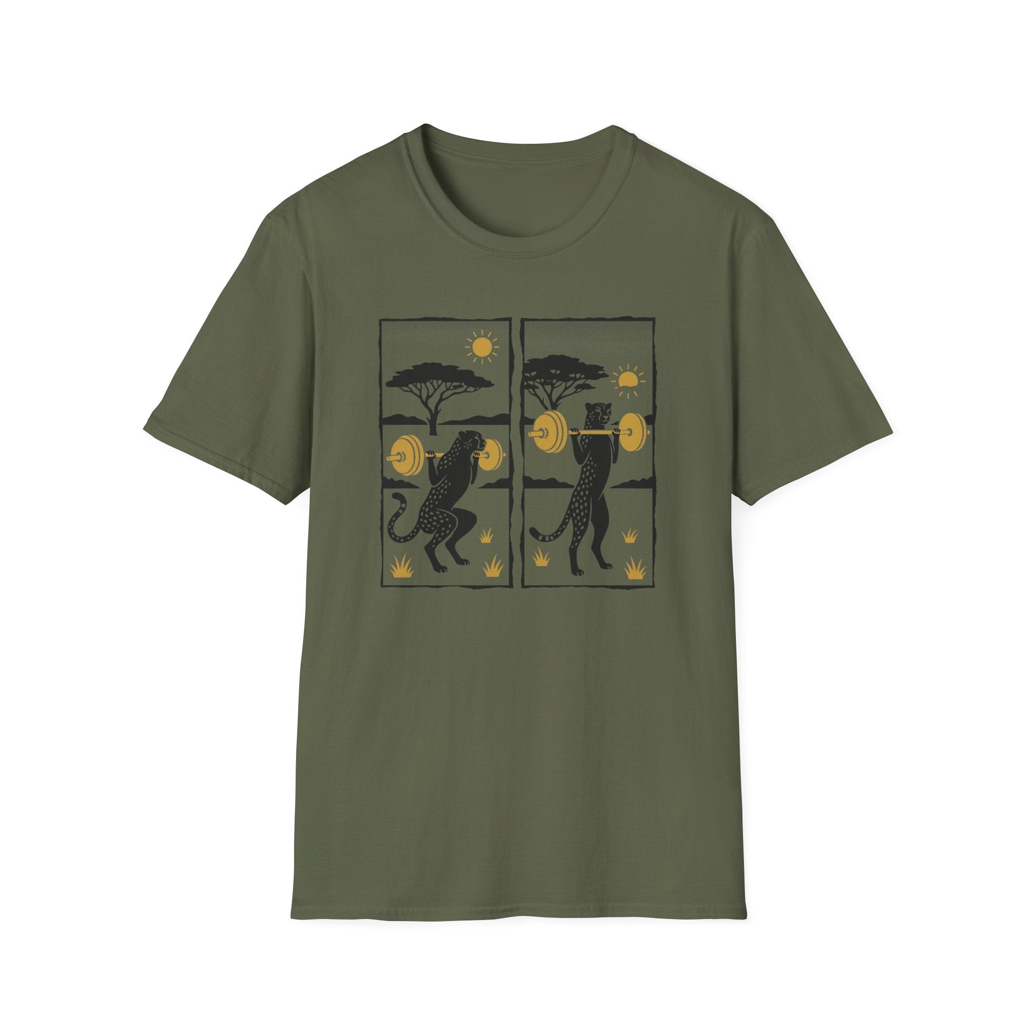 Cheetah Squats T-Shirt