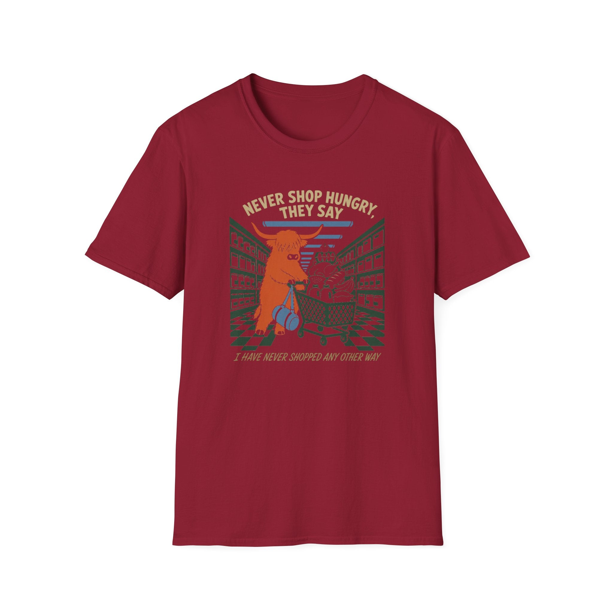 Never Shop Hungry T-Shirt