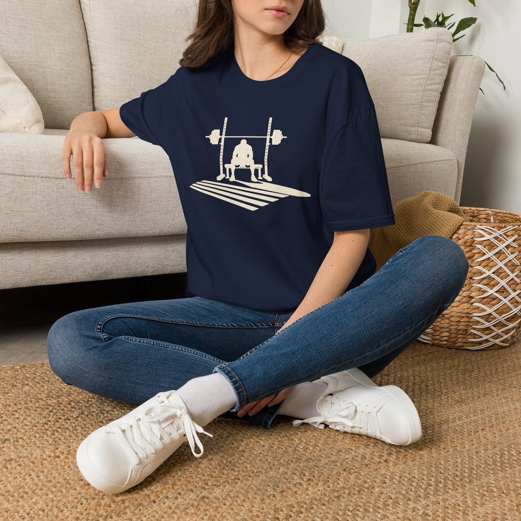 Seated Under Barbell T-Shirt