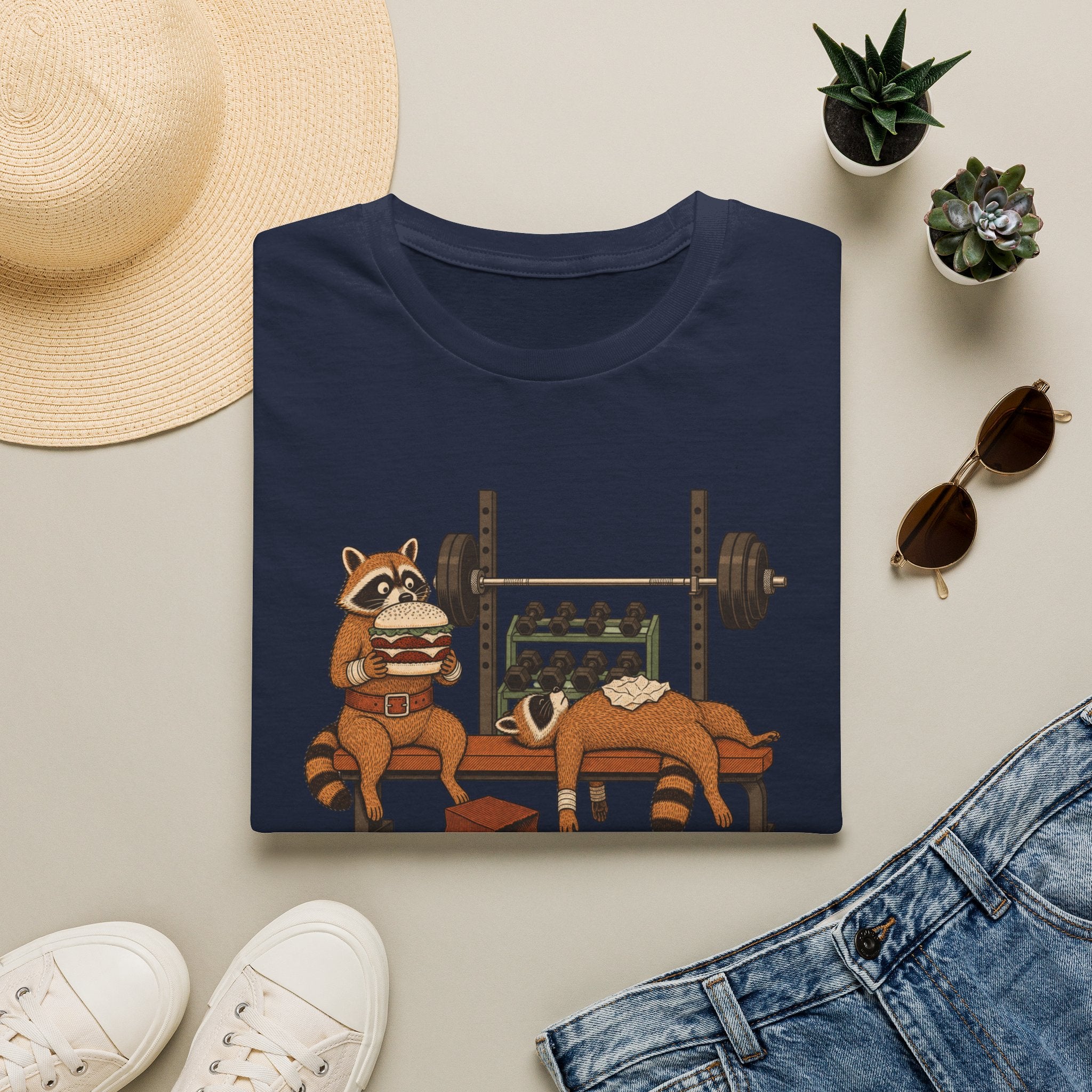 Raccoon Burger T-Shirt