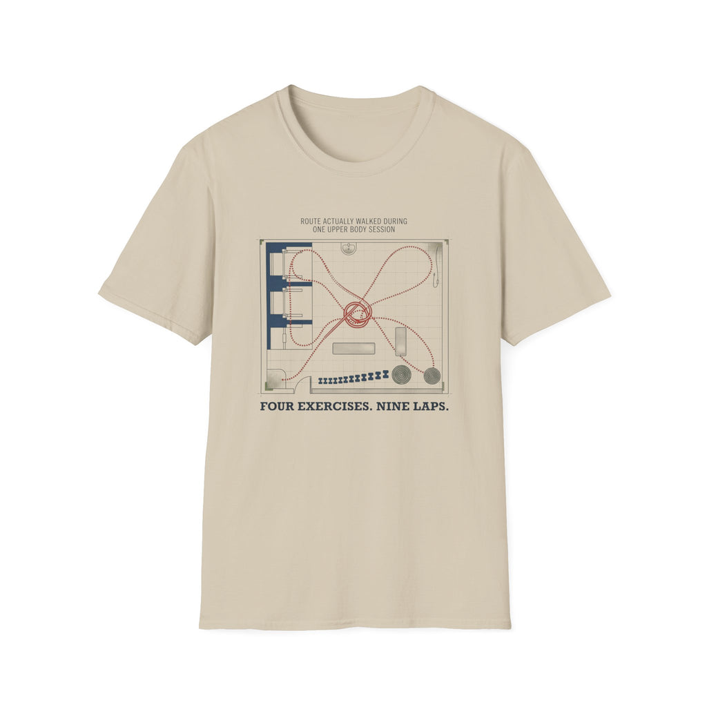 Route Actually Walked T-Shirt