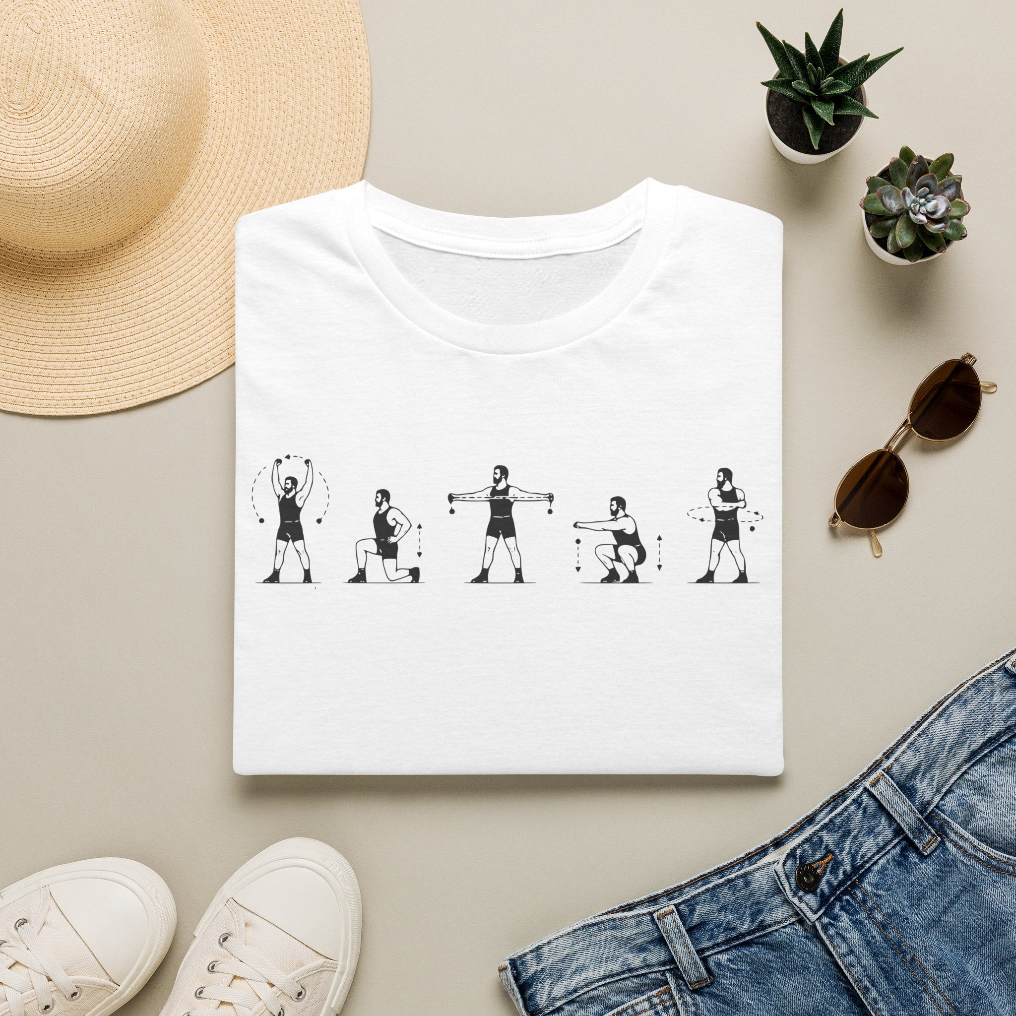 Warm Up Diagram T-Shirt