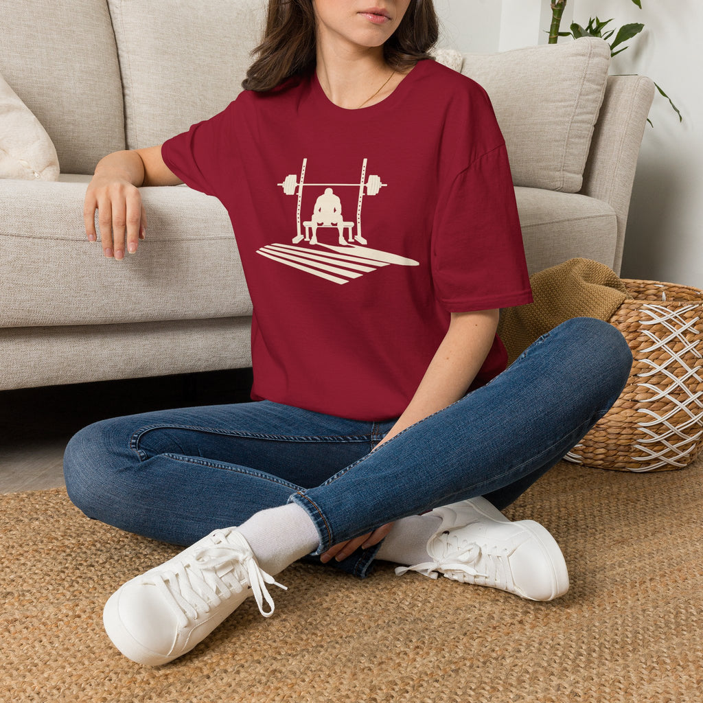 Seated Under Barbell T-Shirt