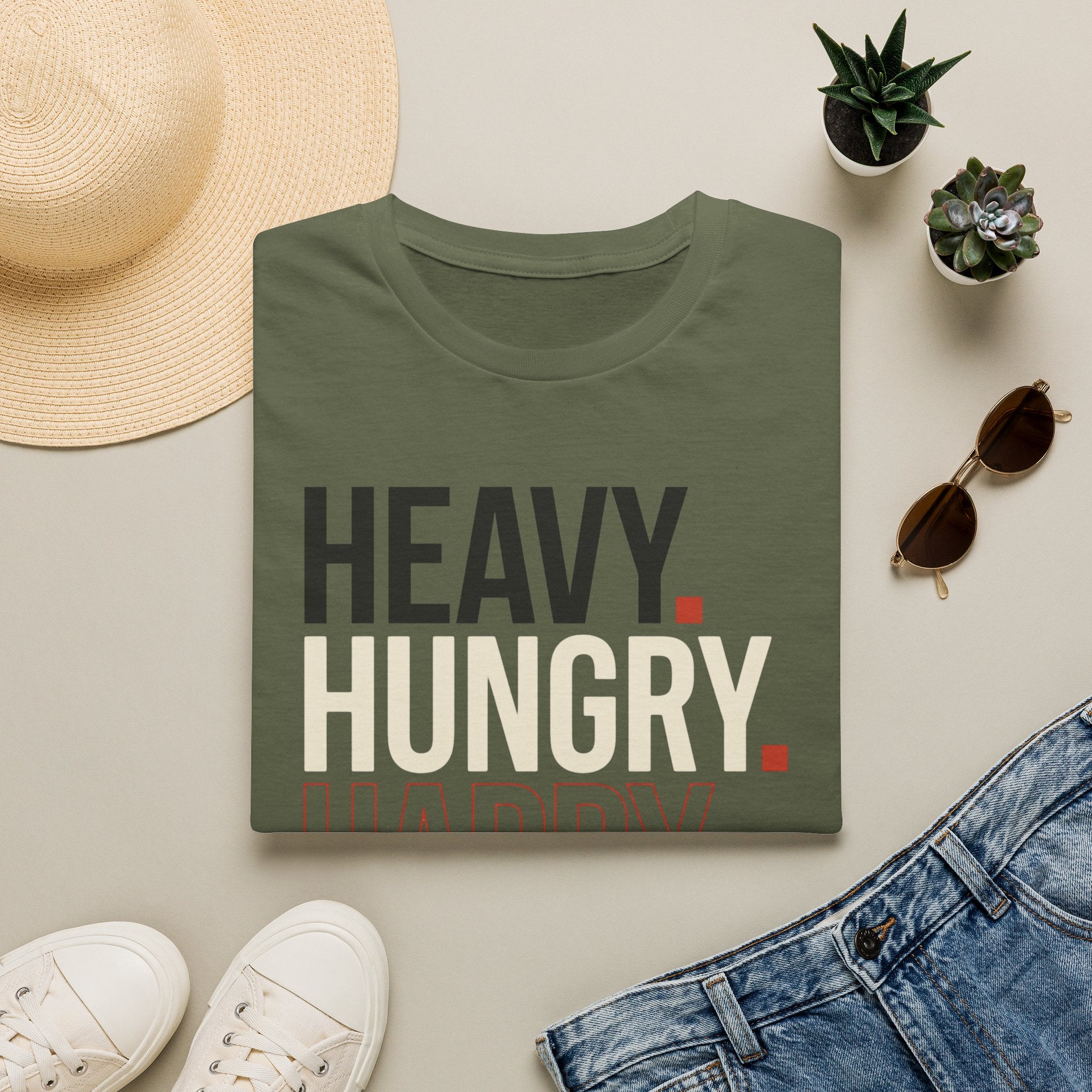 Heavy Hungry Happy T-Shirt