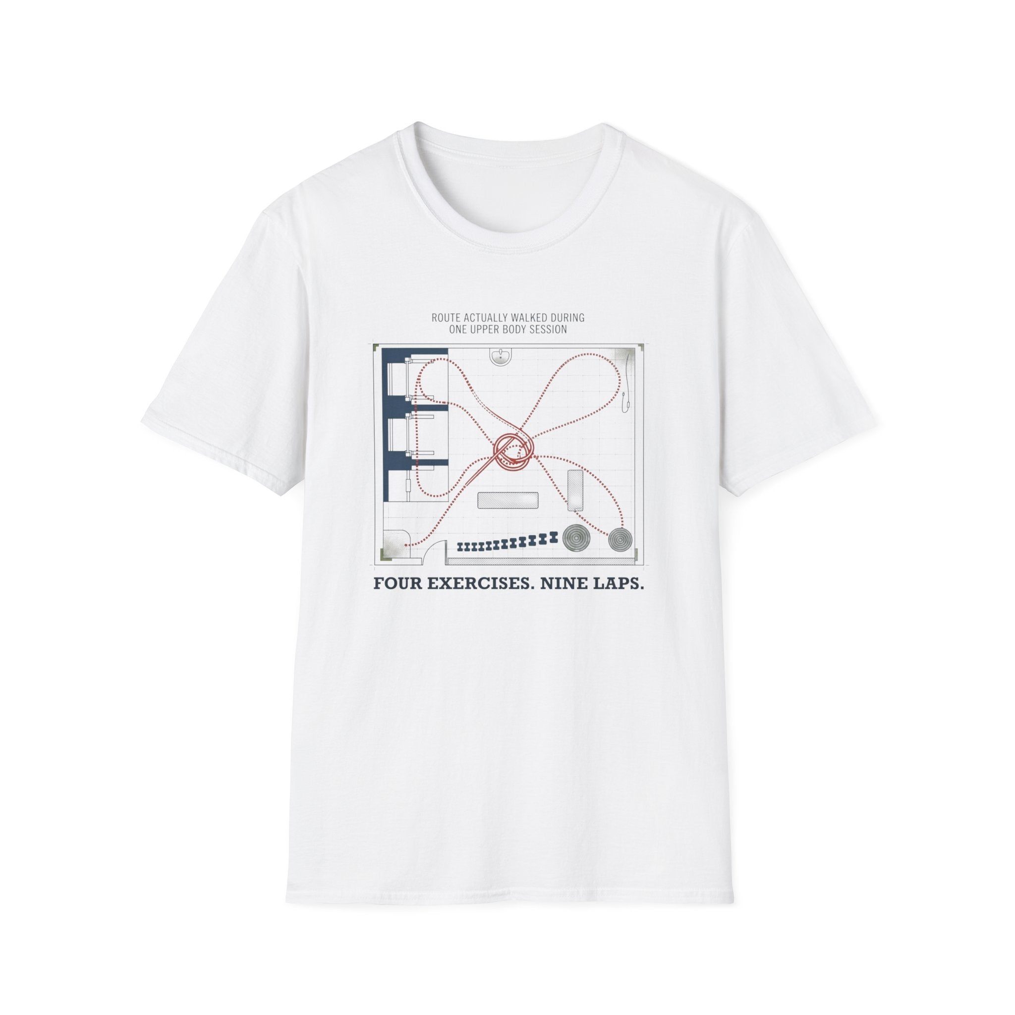 Route Actually Walked T-Shirt