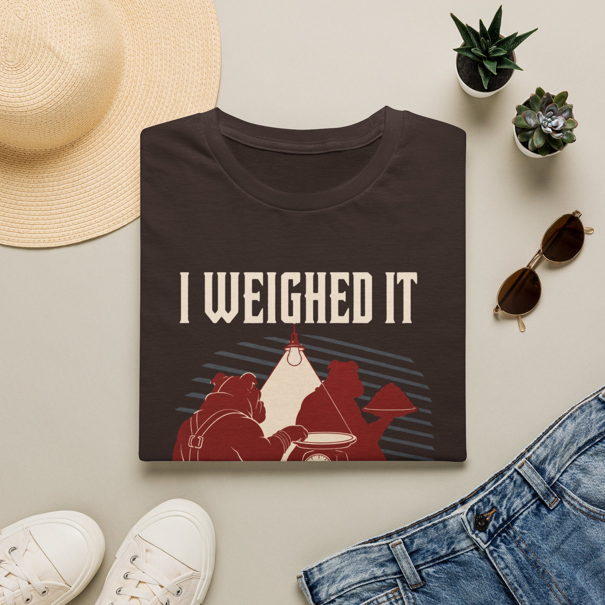 Weighed And Doubled T-Shirt