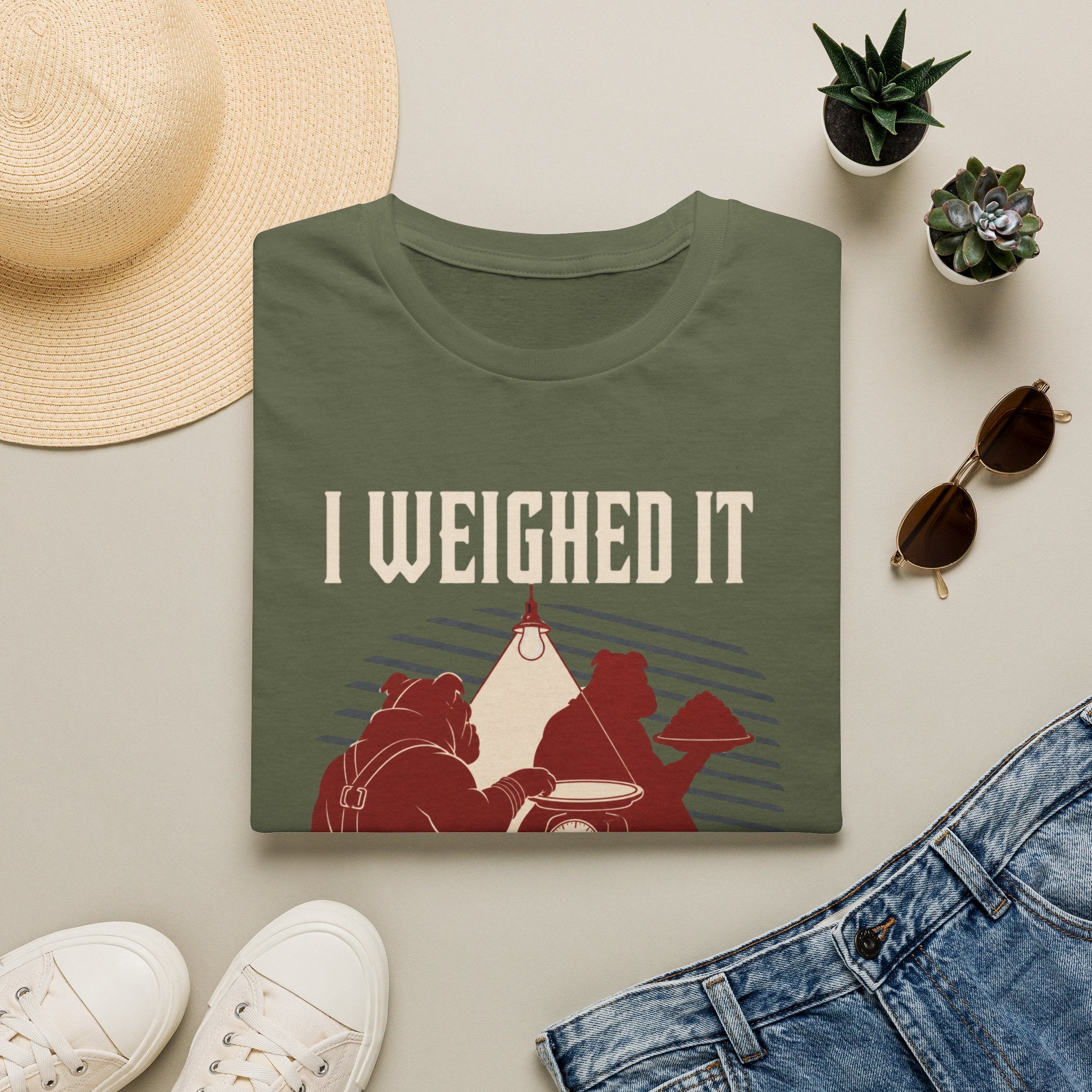Weighed And Doubled T-Shirt