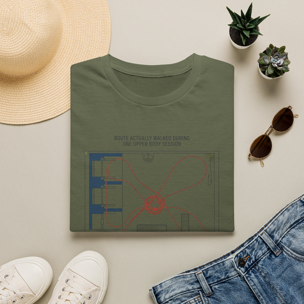 Route Actually Walked T-Shirt