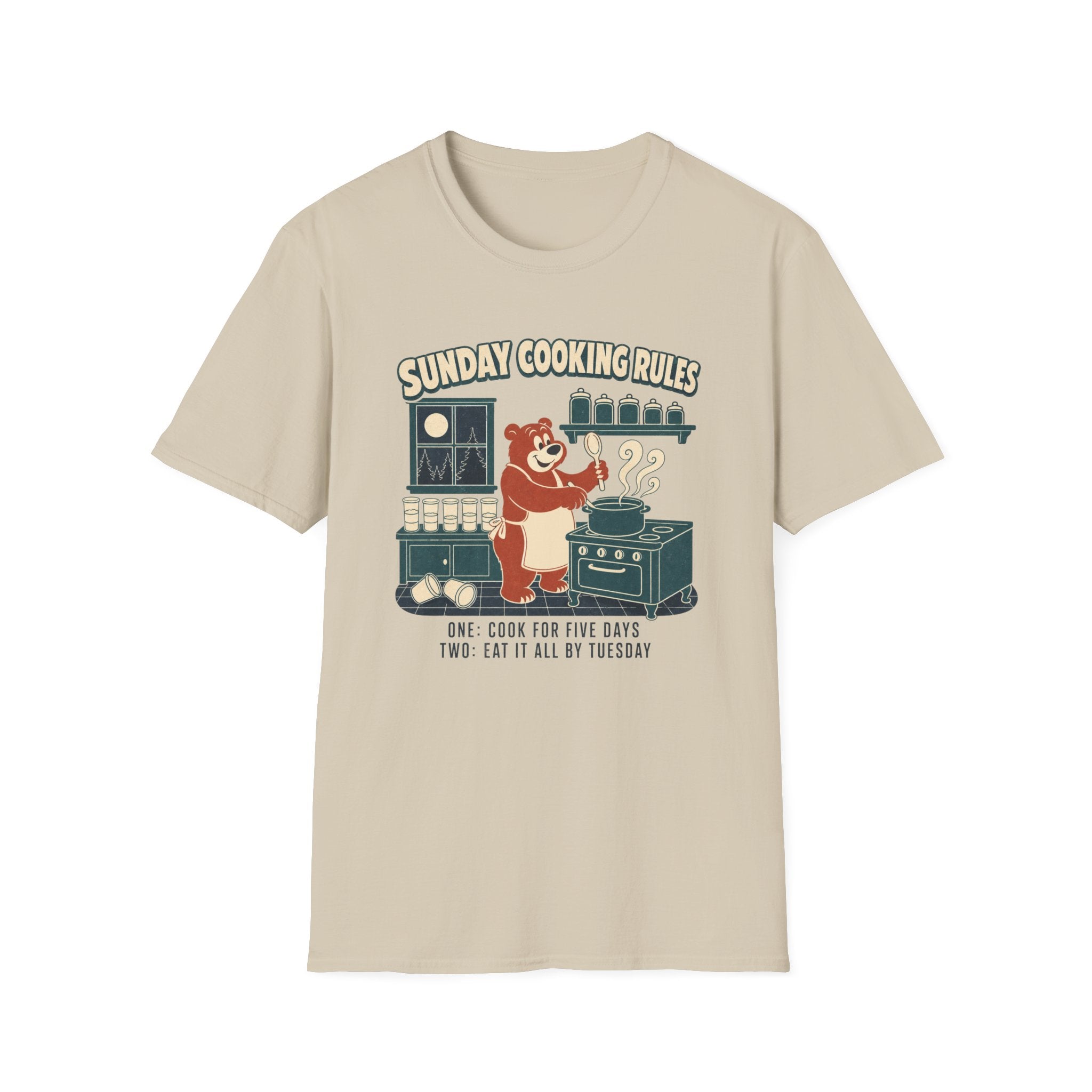 Sunday Cooking Rules T-Shirt
