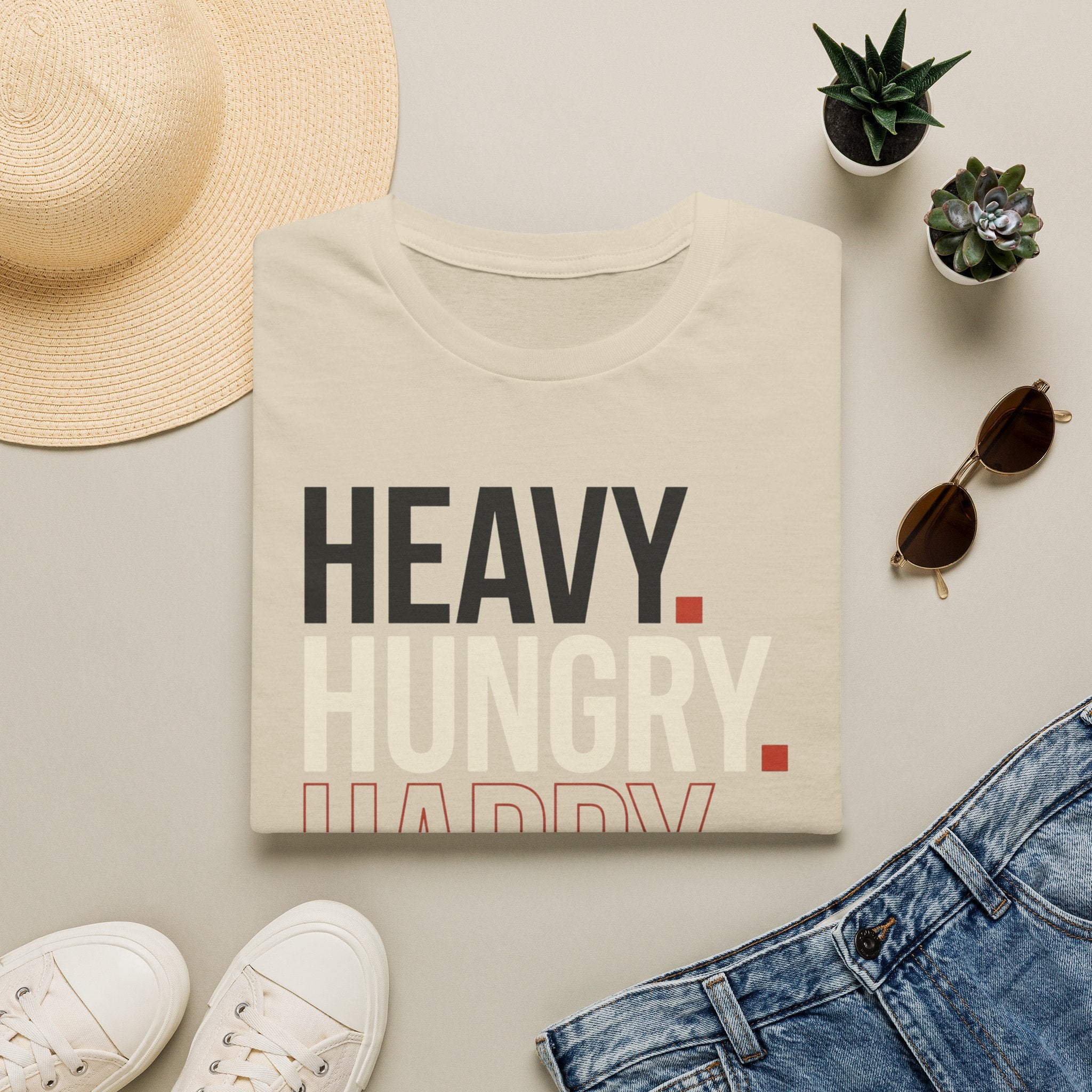 Heavy Hungry Happy T-Shirt