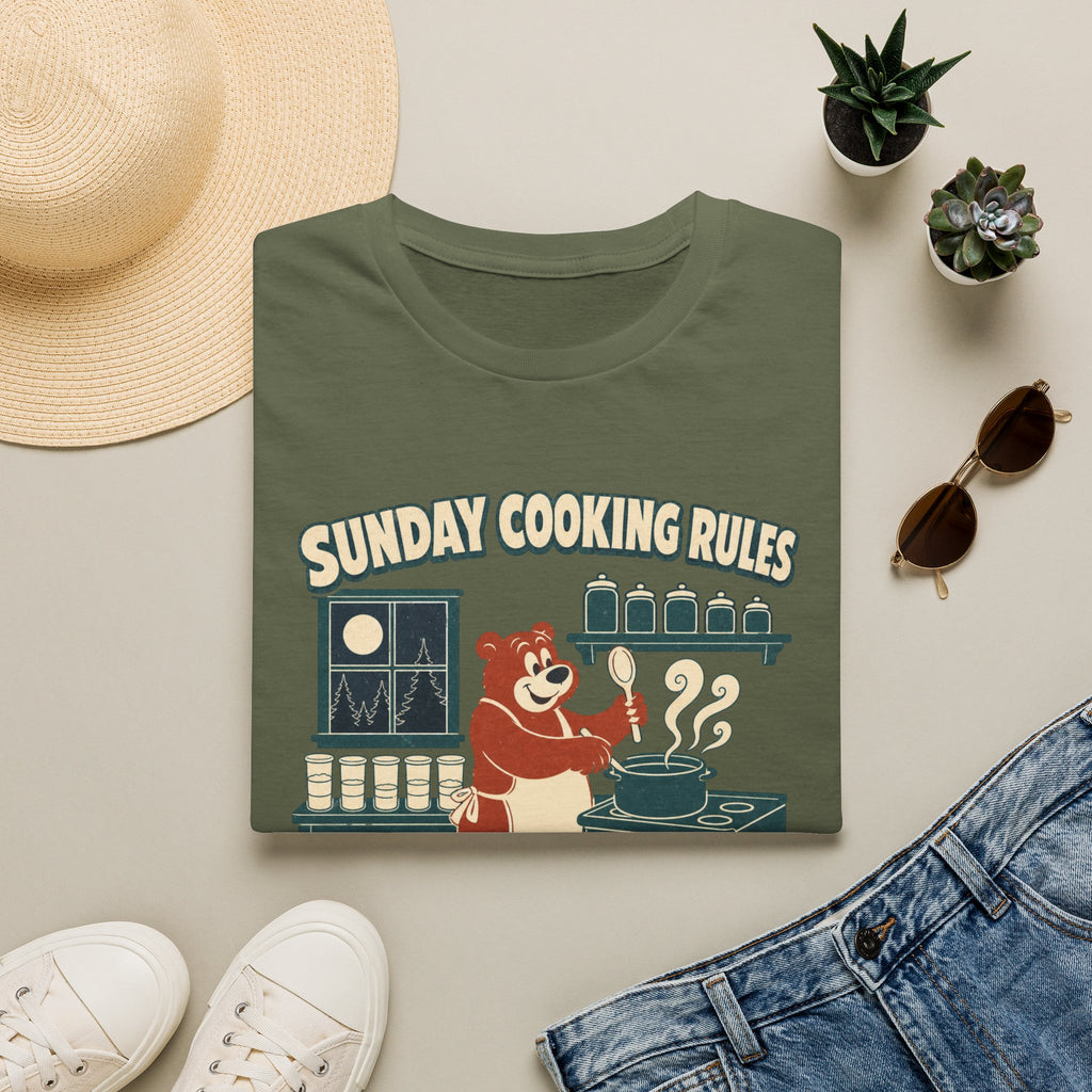 Sunday Cooking Rules T-Shirt