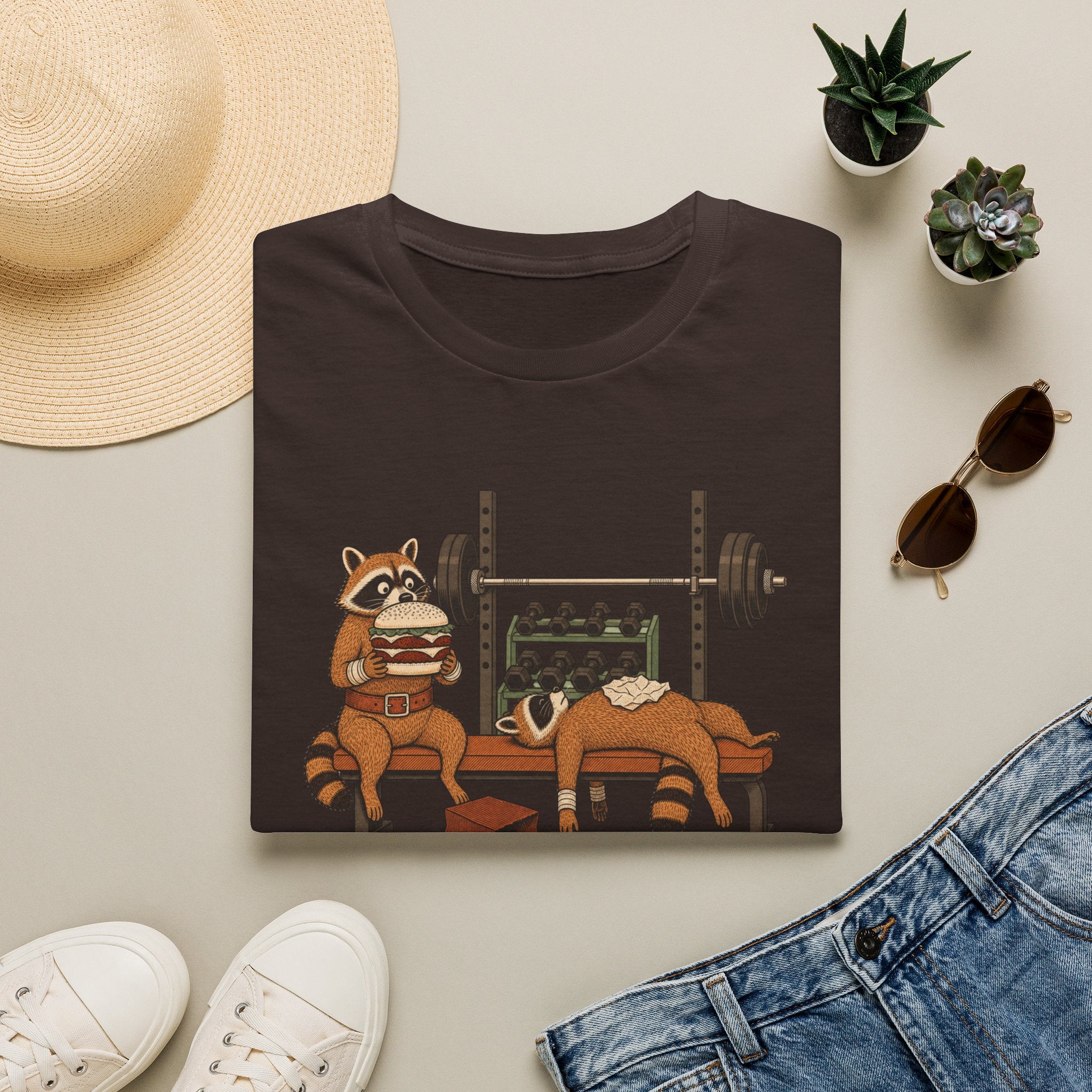 Raccoon Burger T-Shirt