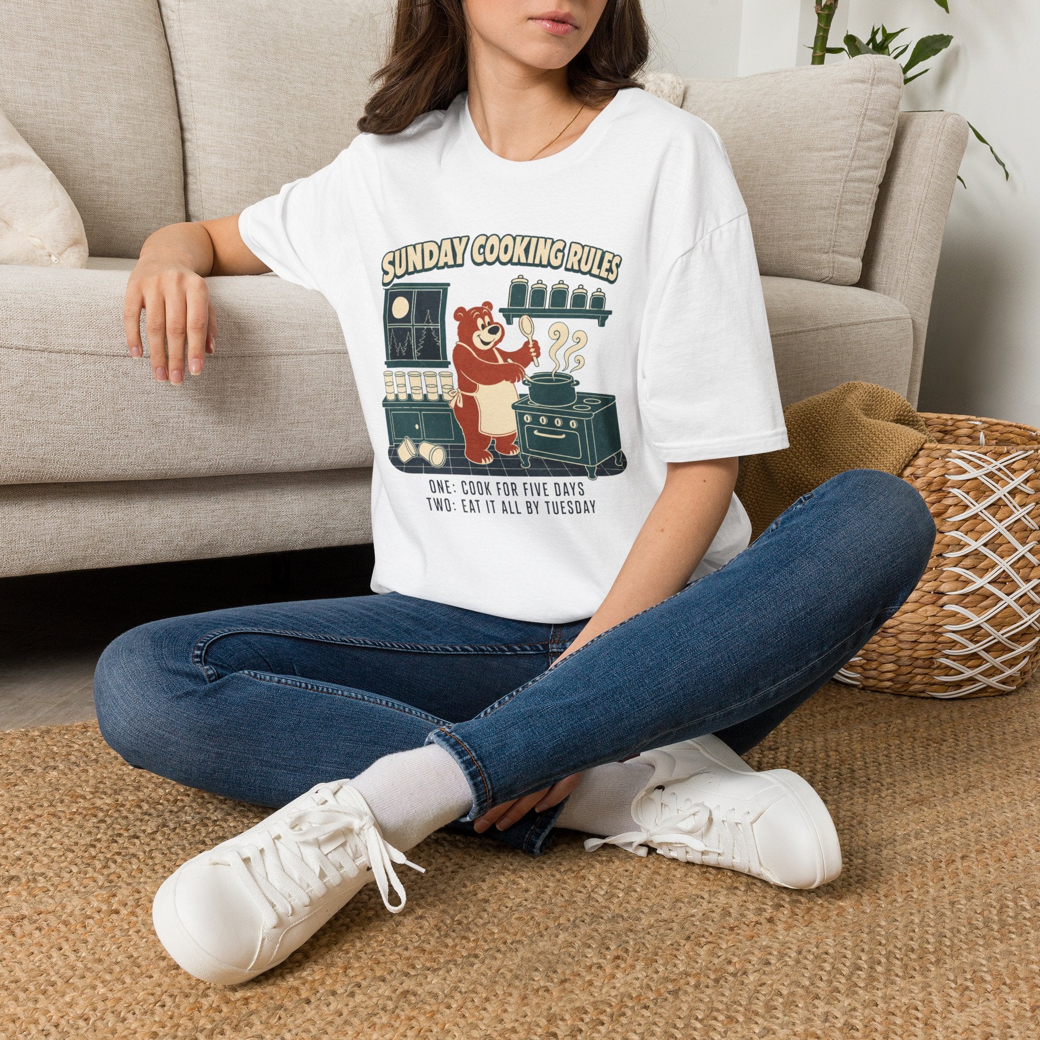 Sunday Cooking Rules T-Shirt