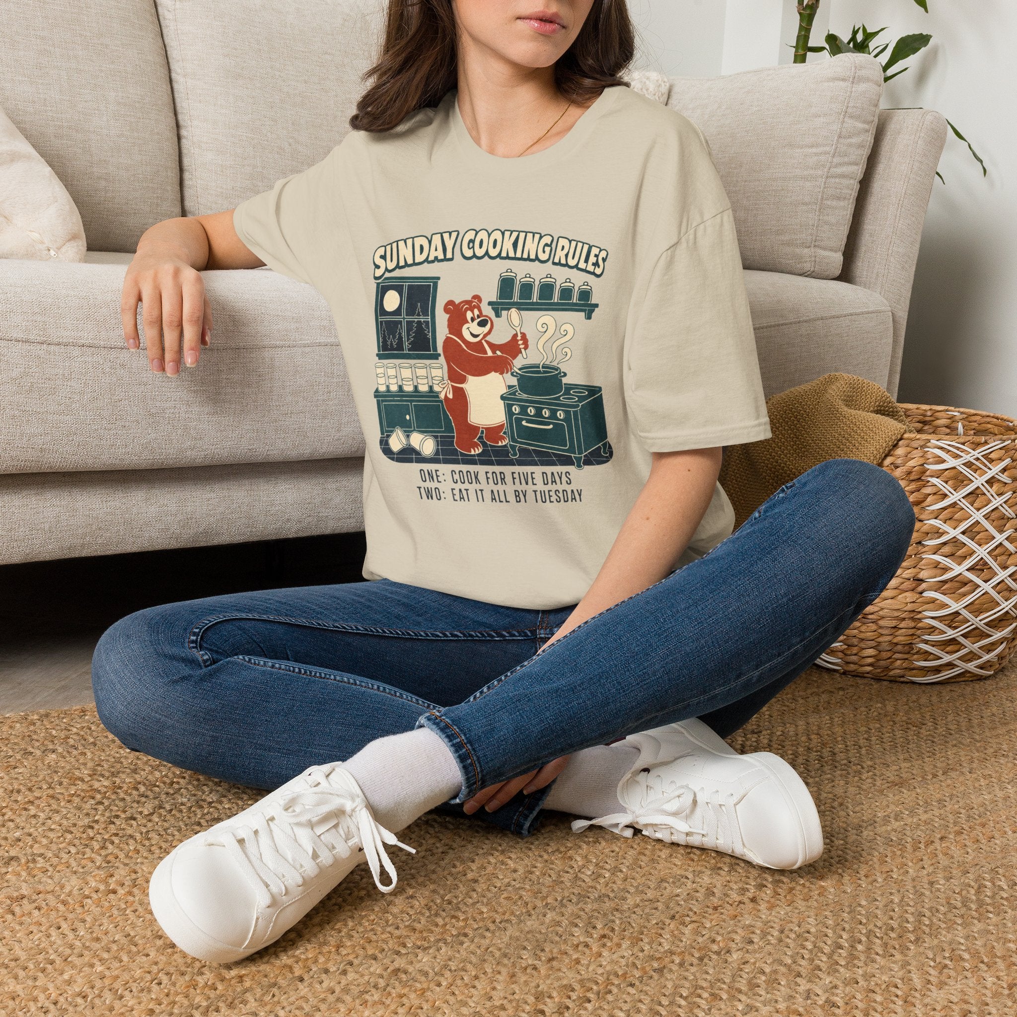 Sunday Cooking Rules T-Shirt