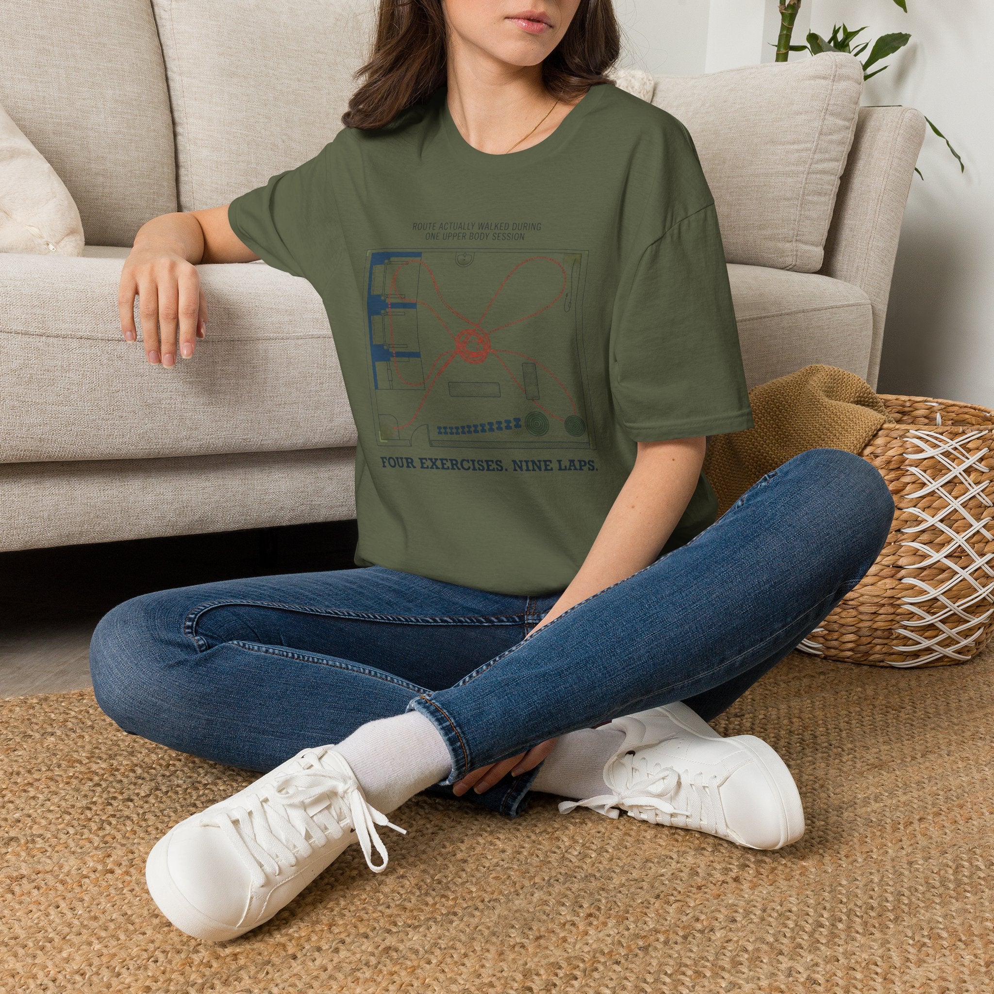 Route Actually Walked T-Shirt