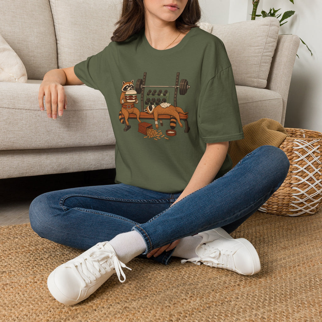 Raccoon Burger T-Shirt