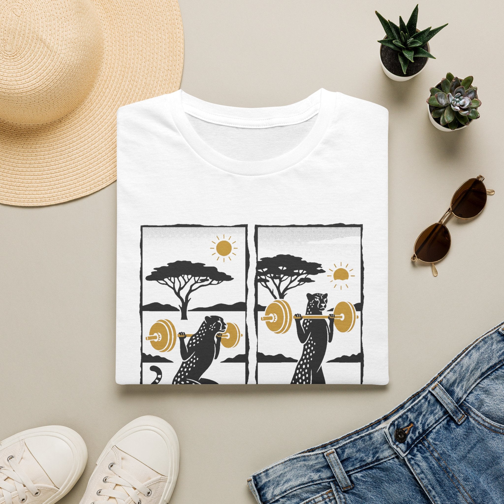 Cheetah Squats T-Shirt