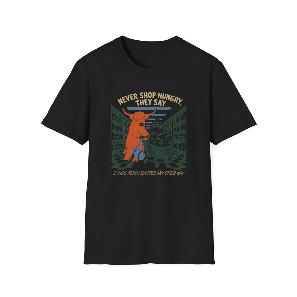 Never Shop Hungry T-Shirt