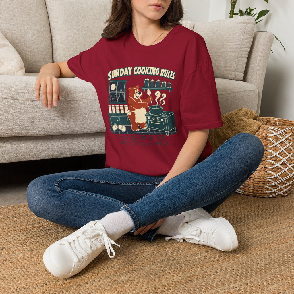 Sunday Cooking Rules T-Shirt